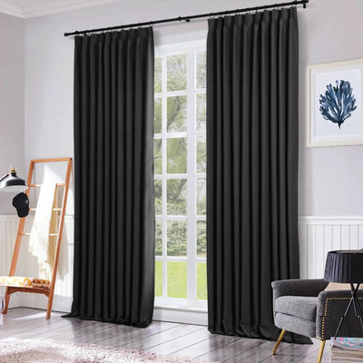 Atlanta 100% Blackout Curtain Pleated -TWOPAGES