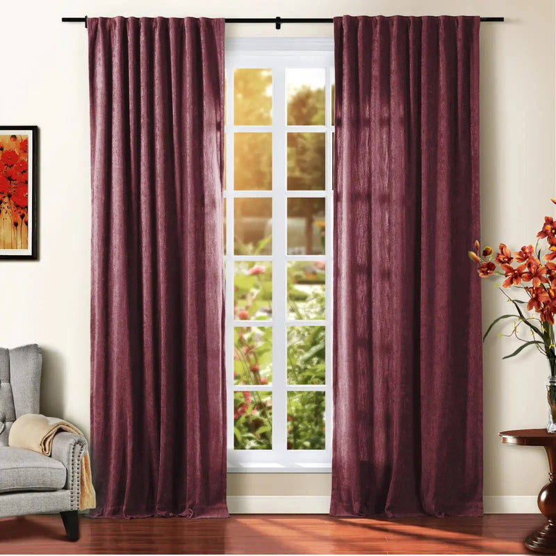 Tino Heavyweight Chenille Drapery Soft Top TWOPAGES