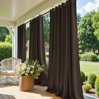 Heck Solid Acrylic Outdoor Curtain -TWOPAGES