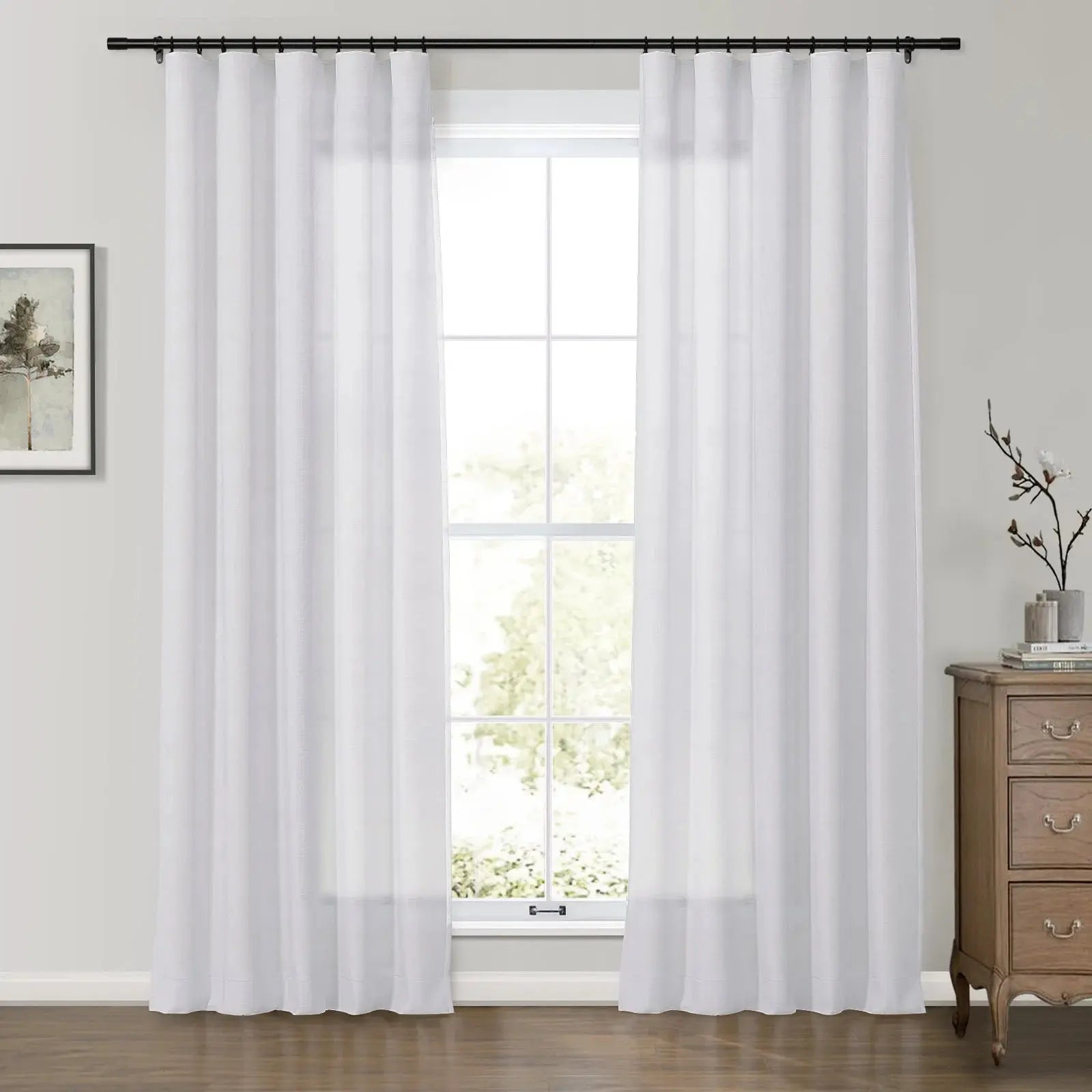 TWOPAGES Patti Linen Curtain