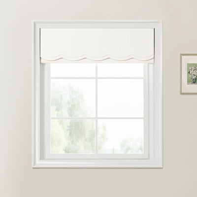 Patti Linen Valanced Day Night Roman Shade Cord Lift