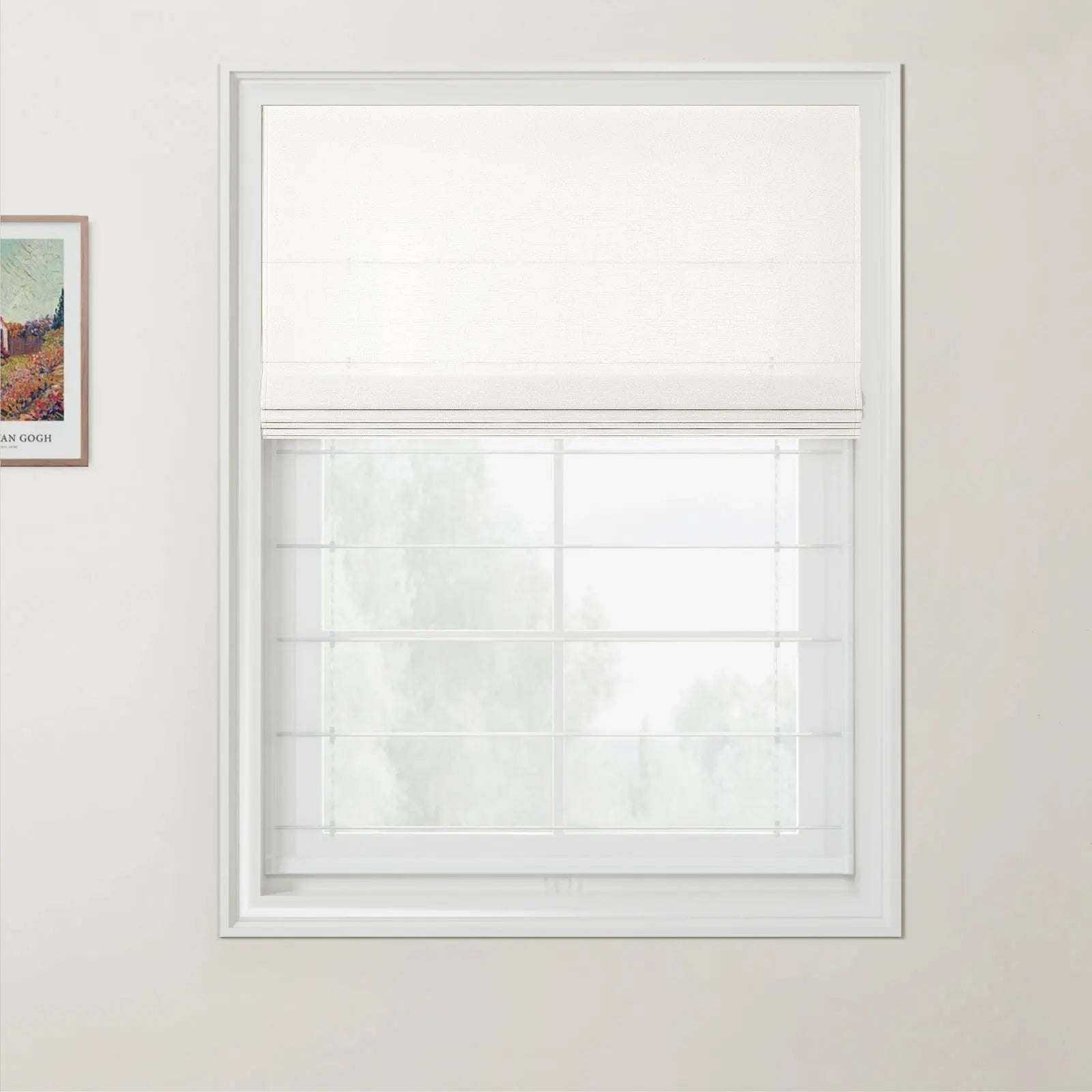 TWOPAGES Patti Linen Roman Shade