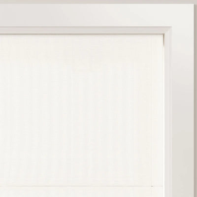 Patti Linen Back Slat Roman Shades Cordless