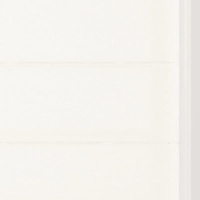 Patti Linen Back Slat Roman Shades Cordless