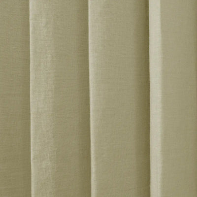 Patti Premium 100% Belgian Flax Linen Curtain Pleated -TWOPAGES