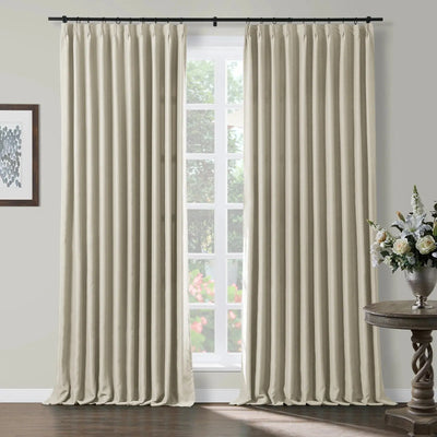 Atlanta 100% Blackout Curtain Pleated -TWOPAGES