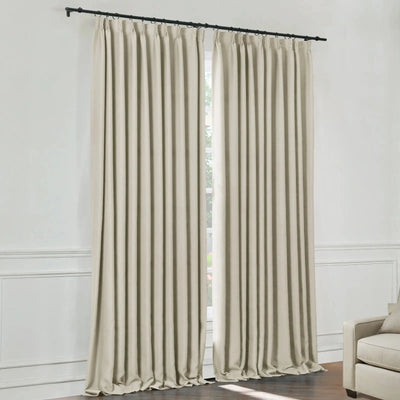 Atlanta 100% Blackout Curtain Pleated -TWOPAGES