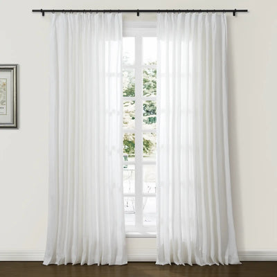 Doris 100% Linen Curtain Soft Top TWOPAGES