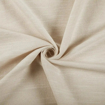 Jawara Luxury Linen Cotton Curtain Pleated- -TWOPAGES