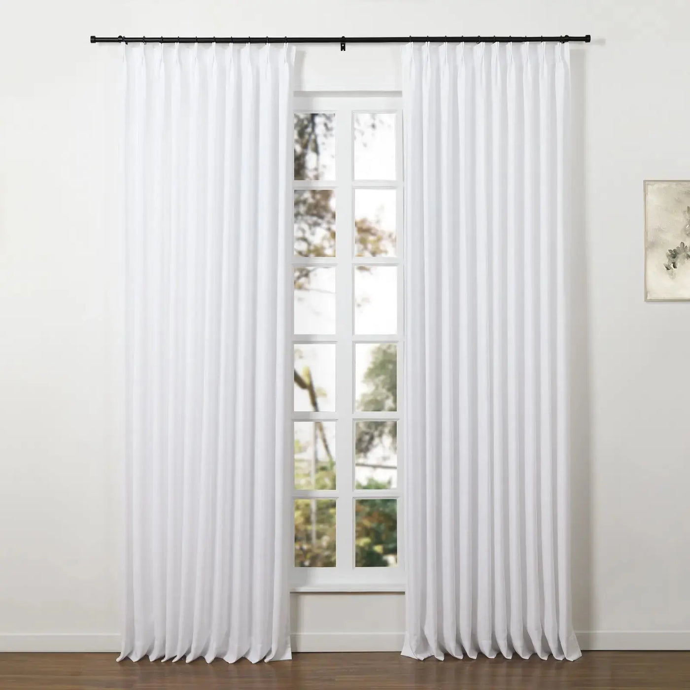 Jaylon Adjustable Curtain Splicing Roman Rods with Rings -TWOPAGES