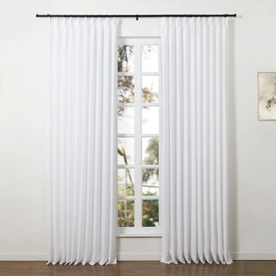 Jaylon Adjustable Curtain Splicing Roman Rods with Rings -TWOPAGES