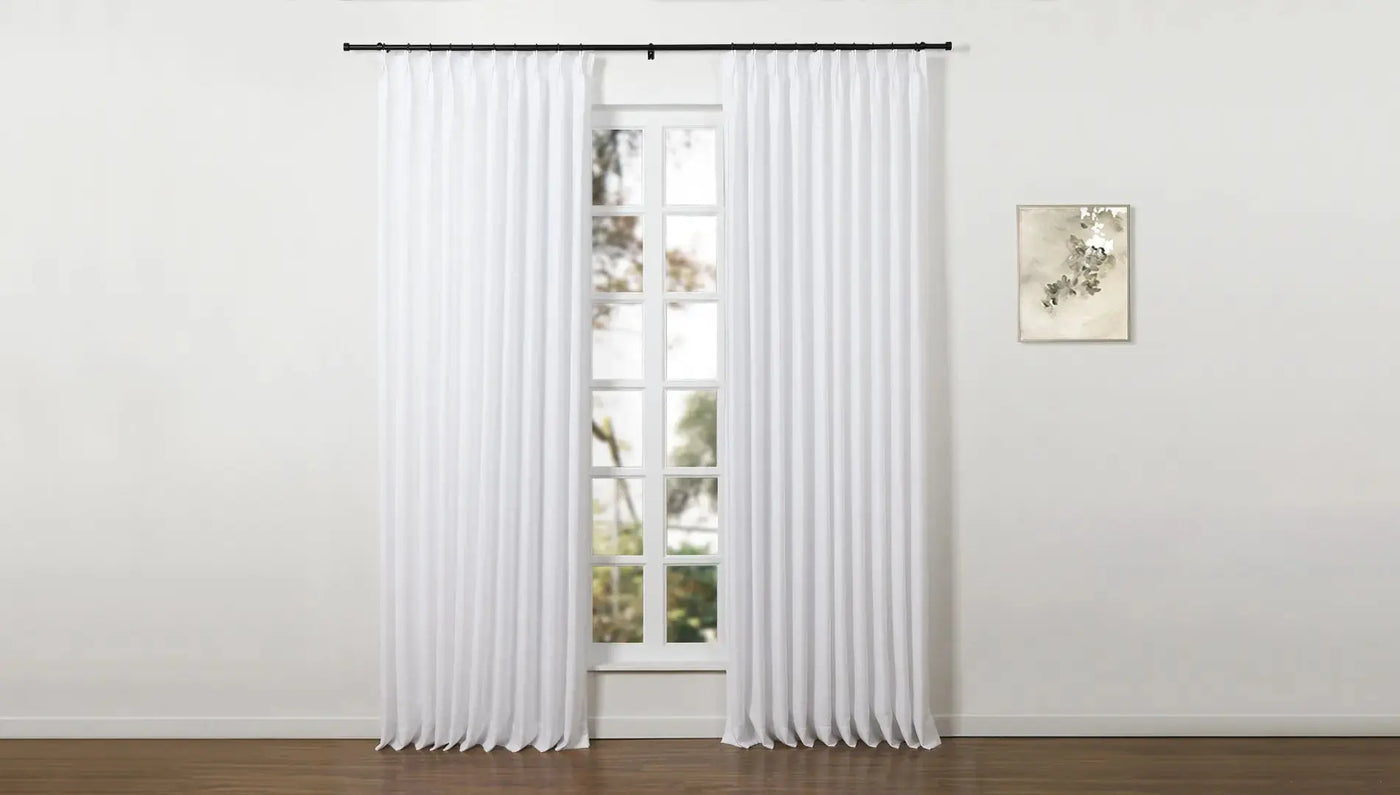 Jaylon Adjustable Curtain Splicing Roman Rods with Rings -TWOPAGES