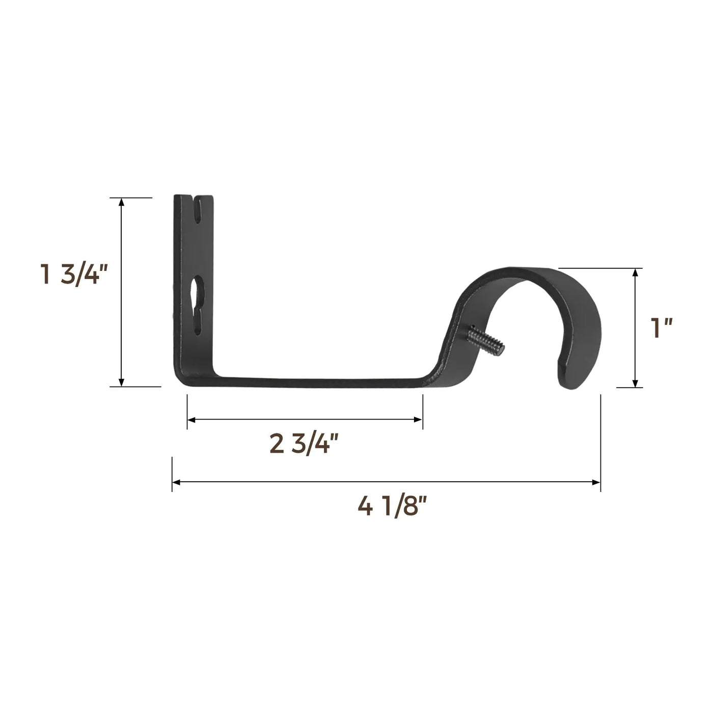 Jaylon Adjustable Curtain Splicing Roman Rods with Rings -TWOPAGES