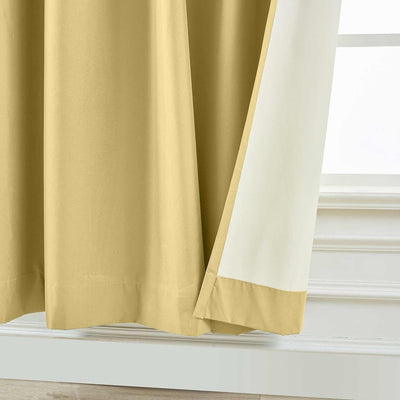 Saba Absolute Blackout Thermal Curtain with Foam Coated Soft Top