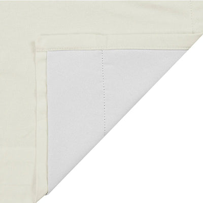 Broad 100% Cotton Plain Weave Curtain Pleated -TWOPAGES
