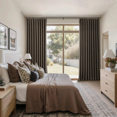 Atlanta 100% Blackout Curtain Pleated -TWOPAGES
