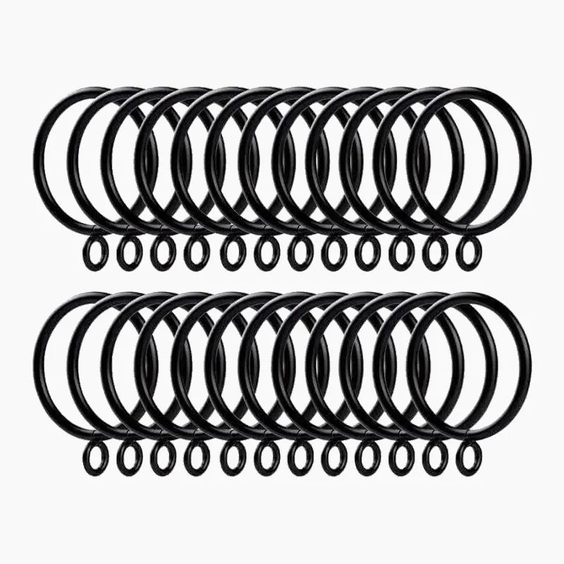 Metal Curtain Rings with Eyelets | TWOPAGES Curtains