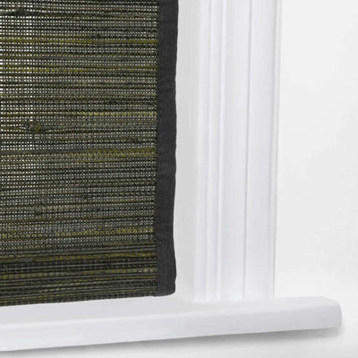 Rae Natural Ramie Jute Woven Wood Shades - Series D -TWOPAGES CURTAINS