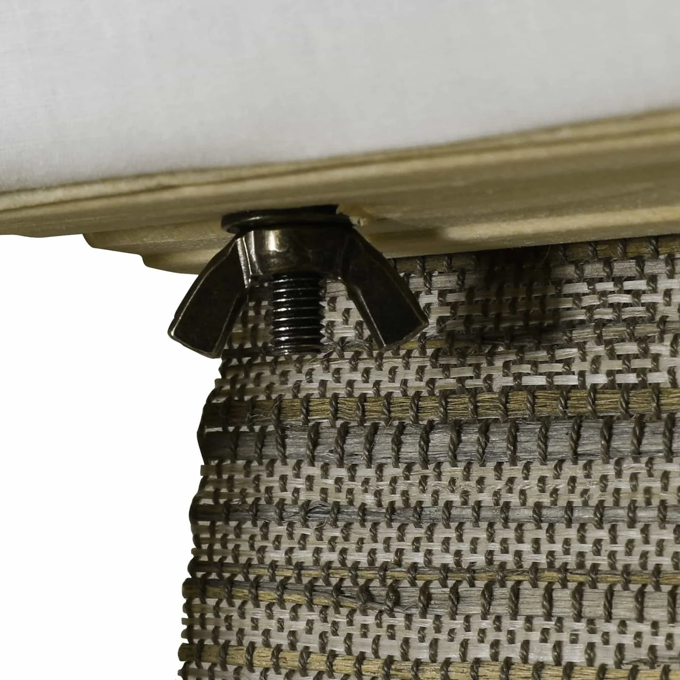 Rae Natural Ramie Jute Woven Wood Shades - Series D -TWOPAGES CURTAINS