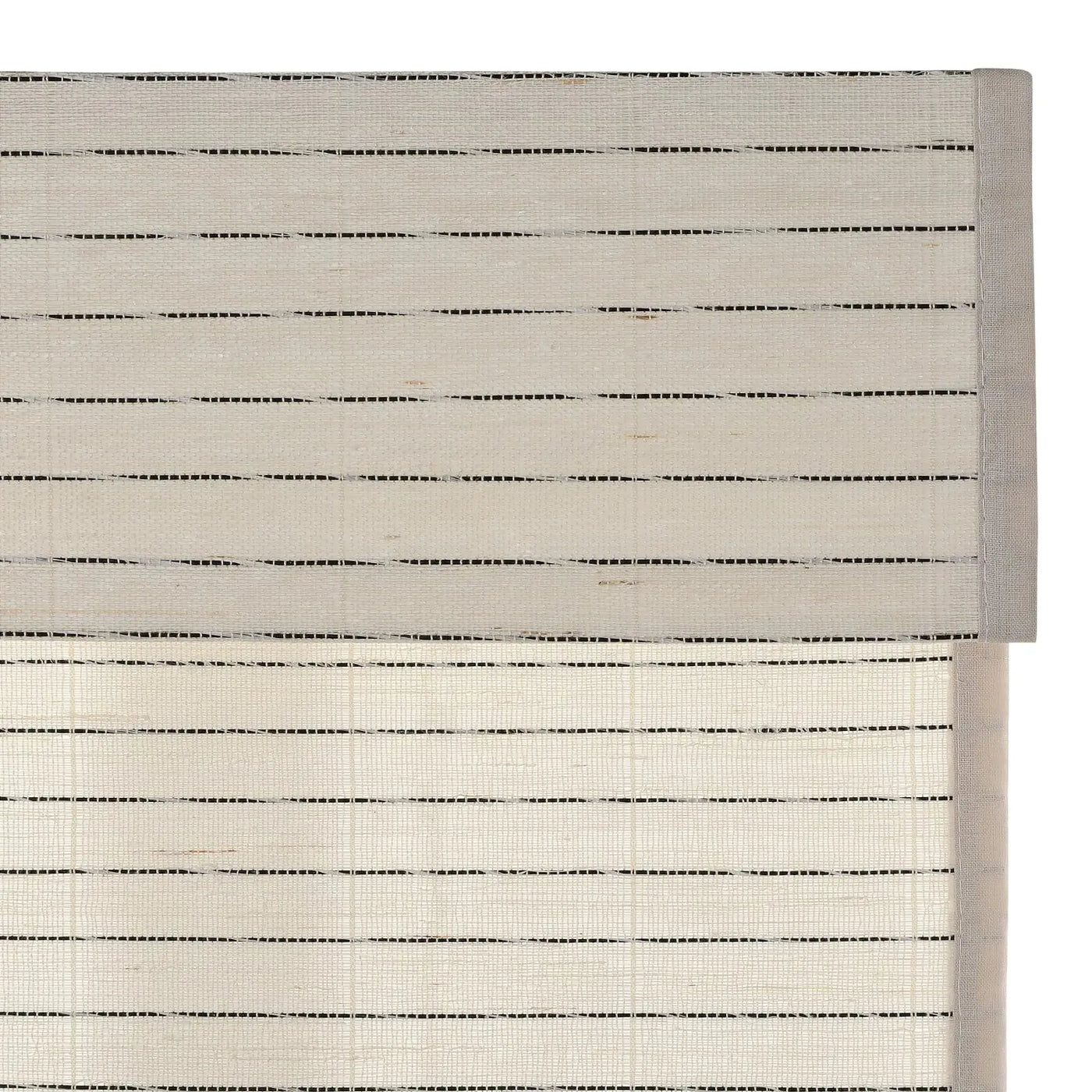 Natural Ramie Bamboo Woven Shade - Beige White