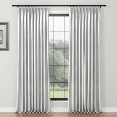 Lydia Wetland Jacquard Curtain Pleated TWOPAGES