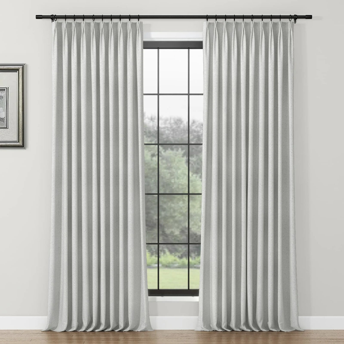 Lydia Rove Jacquard Curtain Pleated TWOPAGES