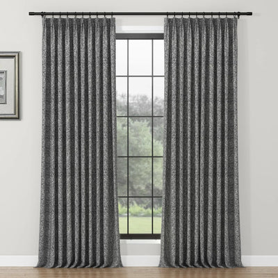 Lydia Rove Jacquard Curtain Pleated TWOPAGES