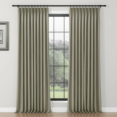 Lydia Swallow Jacquard Curtain Pleated TWOPAGES