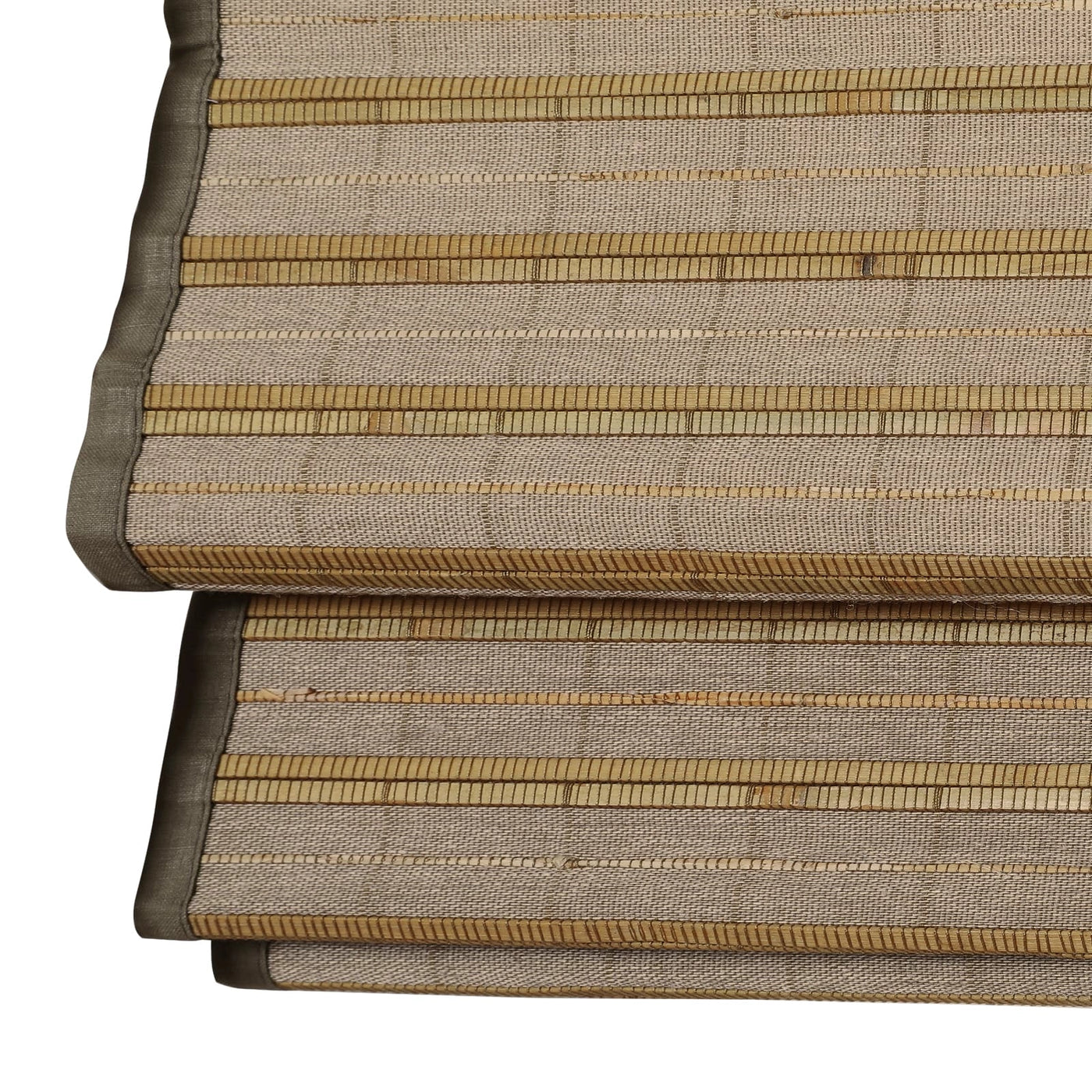 Natural Flax Bamboo Woven Shade - Rattan