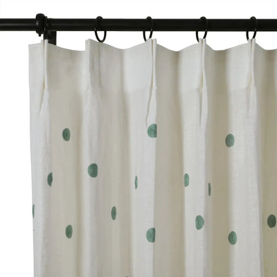 Custom Cafe Curtains Pleated -TWOPAGES