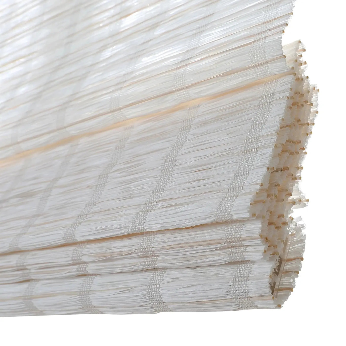 Natural Paper Bamboo Woven Shade - Snow White TWOPAGES CURTAINS