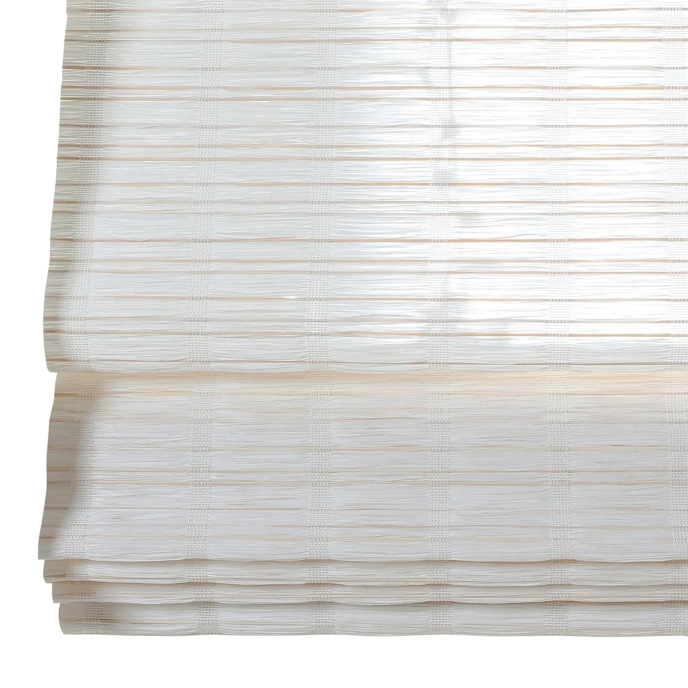 Natural Paper Bamboo Woven Shade - Snow White TWOPAGES CURTAINS