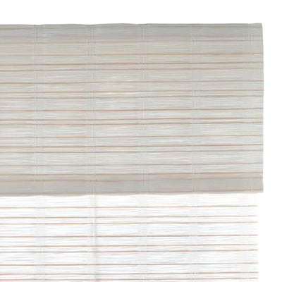 Natural Paper Bamboo Woven Shade - Snow White TWOPAGES CURTAINS