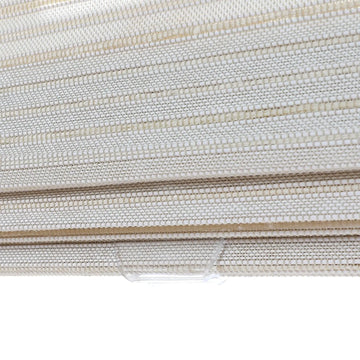 Natural Paper Bamboo Woven Shade - Marble White TWOPAGES CURTAINS