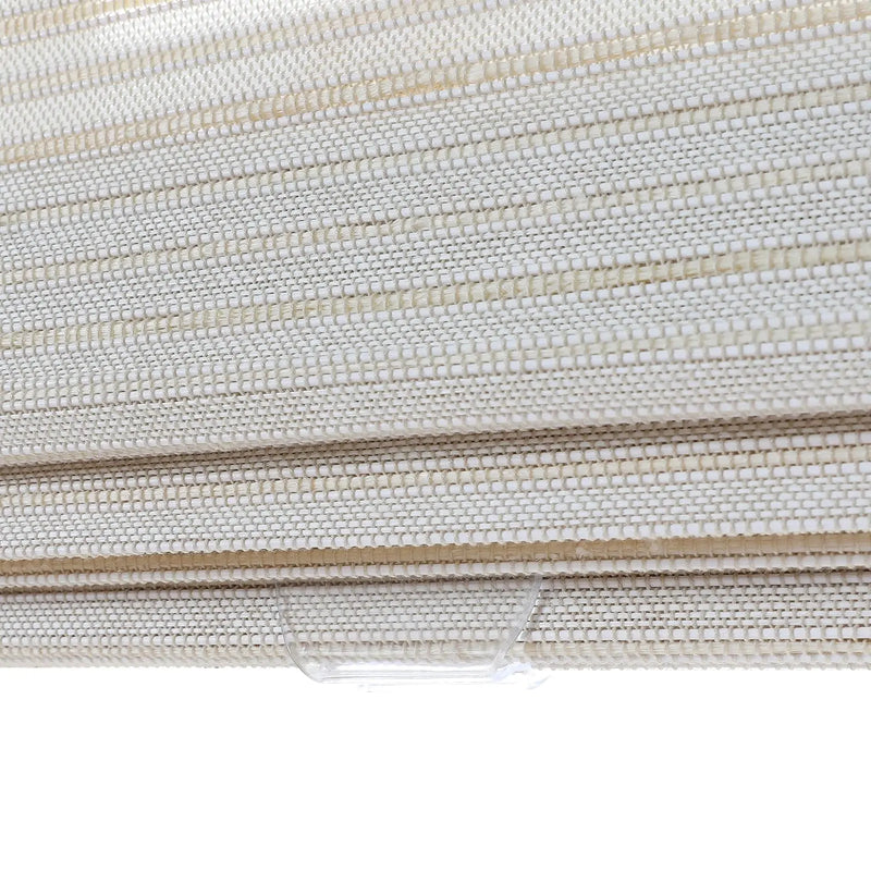 Natural Paper Bamboo Woven Shade - Marble White TWOPAGES CURTAINS