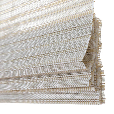 Natural Paper Bamboo Woven Shade - Marble White