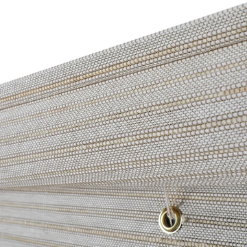 Natural Paper Bamboo Woven Shade - Marble White TWOPAGES CURTAINS