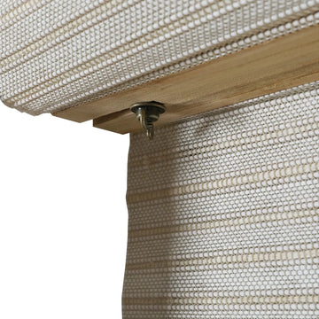 Natural Paper Bamboo Woven Shade - Marble White TWOPAGES CURTAINS