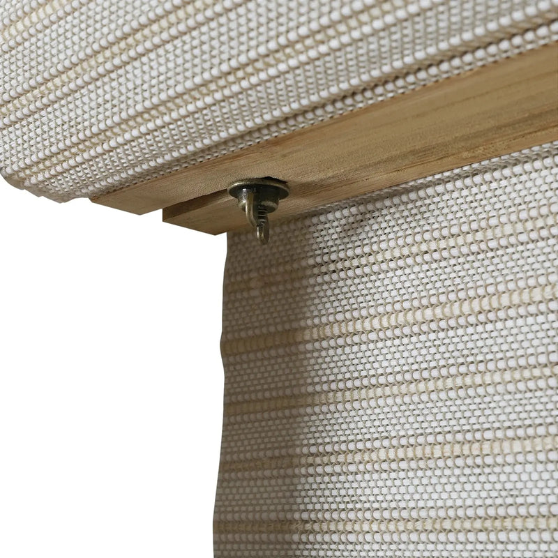 Natural Paper Bamboo Woven Shade - Marble White TWOPAGES CURTAINS