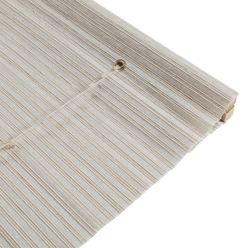 Natural Paper Bamboo Woven Shade - Marble White TWOPAGES CURTAINS