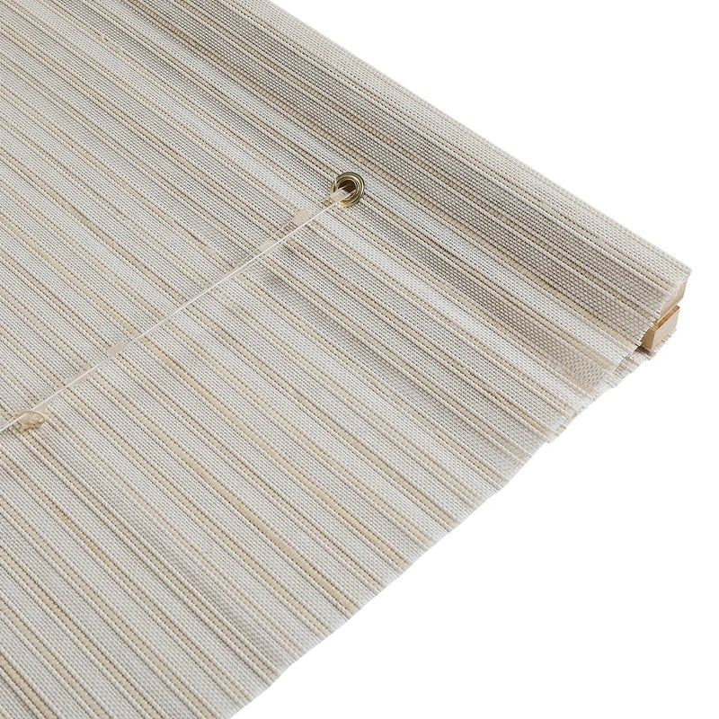 Natural Paper Bamboo Woven Shade - Marble White TWOPAGES CURTAINS