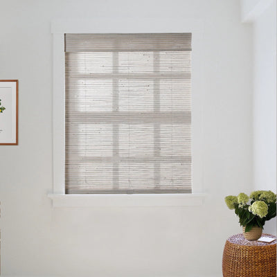Natural Paper Bamboo Woven Shade - Light Tan