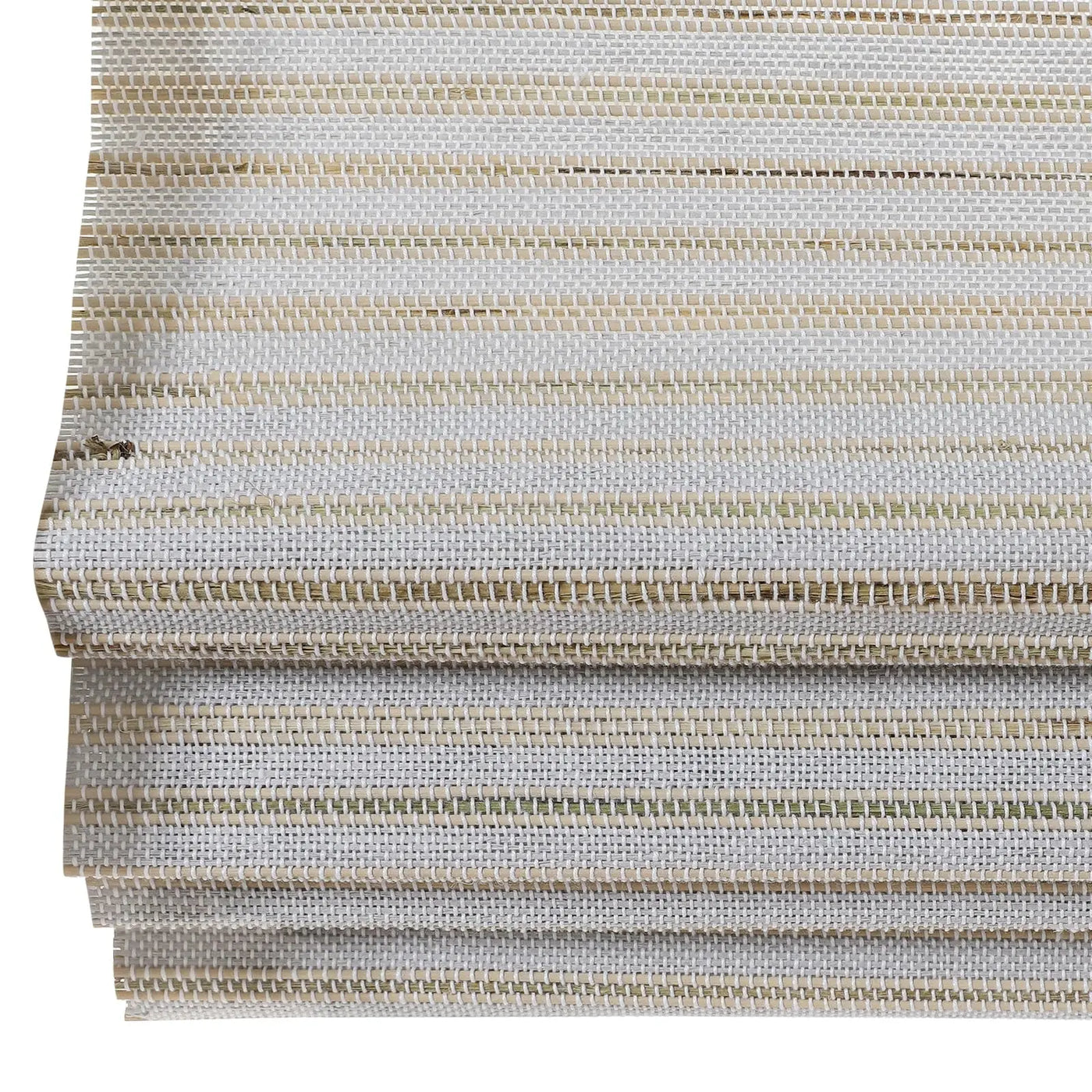 Natural Paper Bamboo Woven Shade - Birch White TWOPAGES CURTAINS