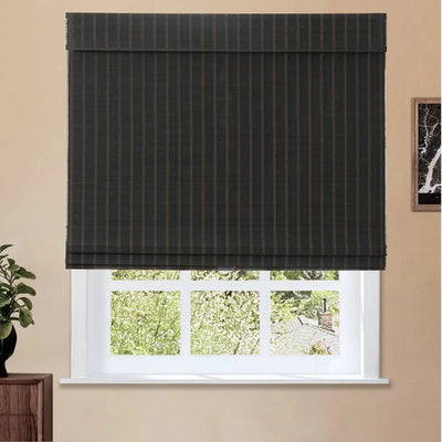 Sybil Bamboo Roman Shade Cord Lift TWOPAGES CURTAINS