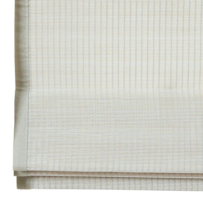 Sybil Bamboo Roman Shade - Birch White TWOPAGES CURTAINS