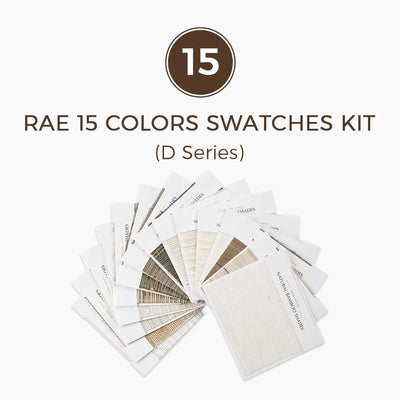 Rae Natural Woven Shade Swatches Kits TWOPAGES