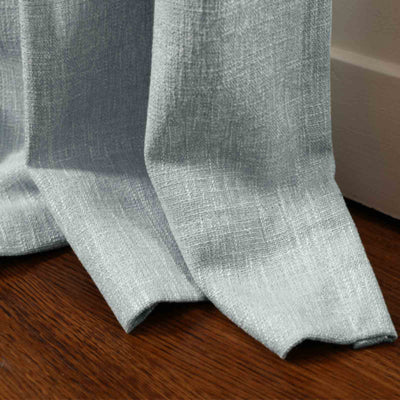 Sarai Textured Metallic Cotton Blend Curtain Grommet