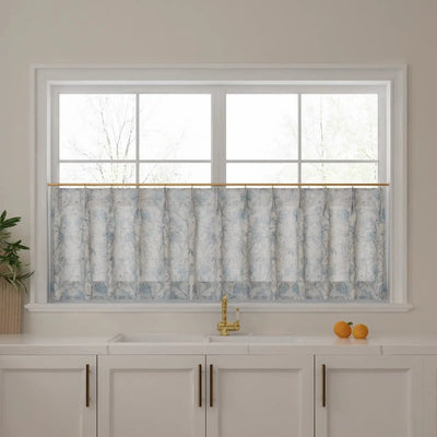Custom Cafe Curtains Pleated -TWOPAGES