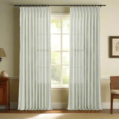 Holly Botanical Boho Drapery Pleated (52 inches Width Limit) -TWOPAGES
