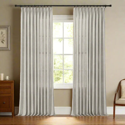 Holly Botanical Boho Drapery Pleated (52 inches Width Limit) -TWOPAGES